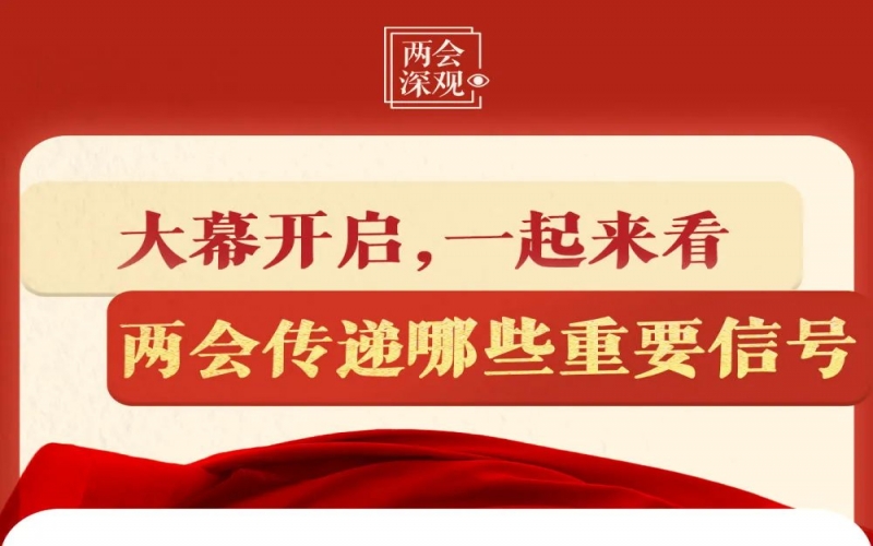 兩會(huì)深觀｜大幕開(kāi)啟，一起來(lái)看兩會(huì)傳遞哪些重要信號(hào)